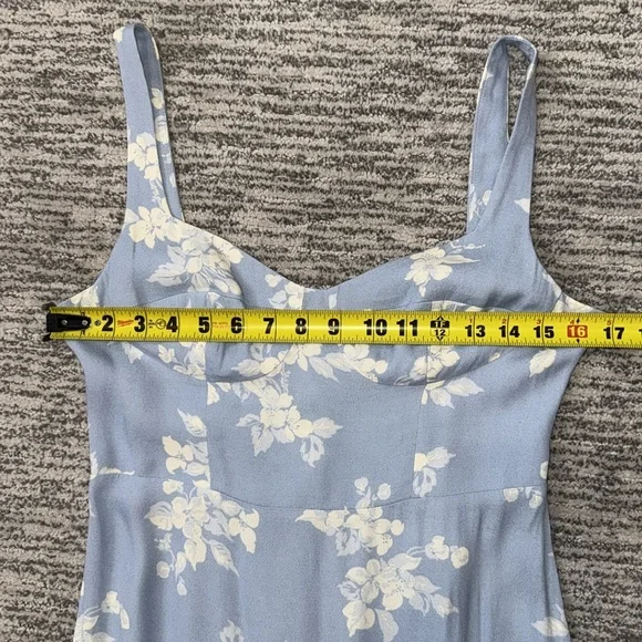 Reformation Reverie Viscose Blend Midi Dress Size 4 - Picture 10 of 16